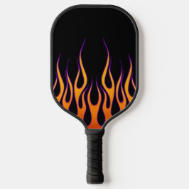 Flaming out pickleball paddle