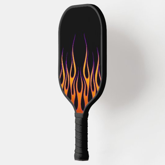 Flaming out pickleball paddle (Links)