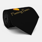 Flaming Pawn Stropdas (Opgerold)