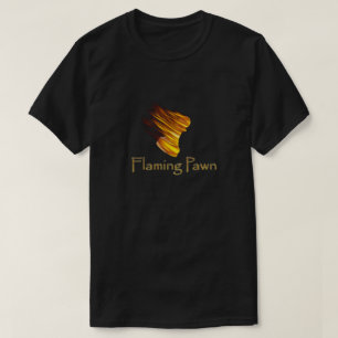 Flaming Pawn T-shirt