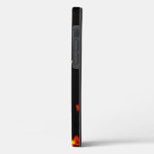 Flaming Phoenix op Black Hoesje-Mate Case-Mate iPhone Case (Achterkant / Links)