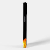 Flaming Phoenix op Black Hoesje-Mate Case-Mate iPhone Case (Achterkant / Rechts)