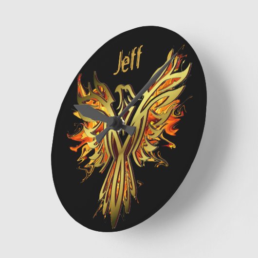 Flaming Phoenix persoonlijk  Ronde Klok (Hoek)