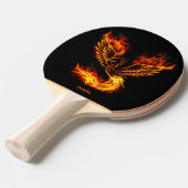 Flaming Phoenix persoonlijk Tafeltennisbatje (Voorkant Gekanteld)