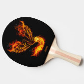 Flaming Phoenix persoonlijk Tafeltennisbatje (Zijkant)