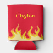 Flaming Pig Butt BBQ Badass Blikjeskoeler (Achterkant)