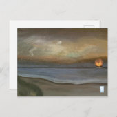 Flaming Pirate schip van Ocracoke Briefkaart (Voorkant / Achterkant)