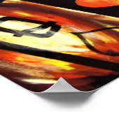 Flaming Pocket Queens Poker poster van Teo Alfonso (Hoek)