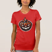 Flaming Pumpkin Fury T-shirt (Voorkant)
