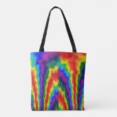Flaming Rainbow Tote Bag (Achterkant)
