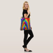Flaming Rainbow Tote Bag (Op model)