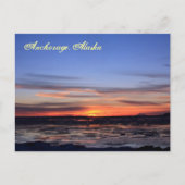 Flaming Redoubt Briefkaart (Voorkant)