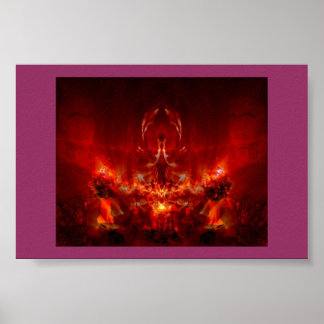 Flaming Regeboorte Poster