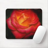 Flaming roos mousepad muismat (Met muis)