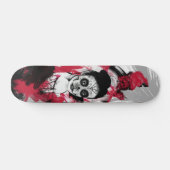 Flaming Rubies Inc. Dag van het dode skateboard (Horizontaal)