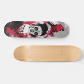 Flaming Rubies Inc. Dag van het dode skateboard (Horizontaal)