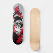 Flaming Rubies Inc. Dag van het dode skateboard (Voorkant)