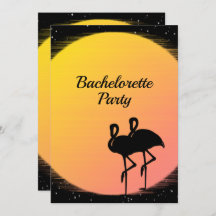 Flaming Setting Sun Evening Wedding