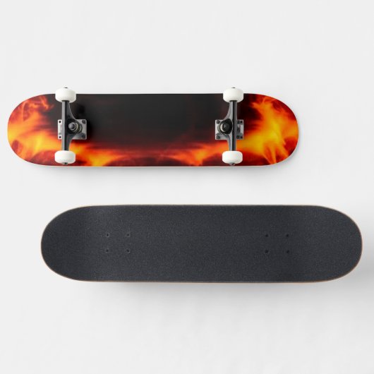 Flaming Skateboard (Horizontaal)