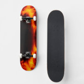 Flaming Skateboard (Voorkant)