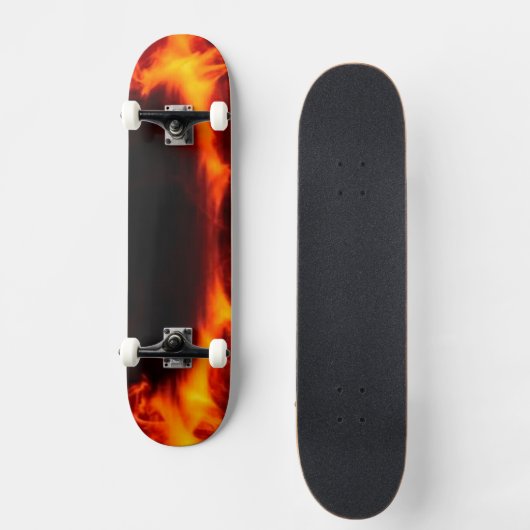 Flaming Skateboard (Voorkant)