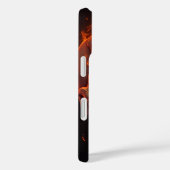 Flaming Skull iPhone 16 Hoesje (Achterkant / Rechts)