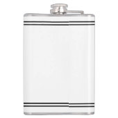 Flaming Skulls Personalized Heupfles (Achterkant)