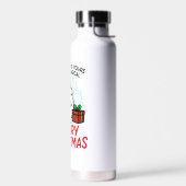 Flaming Snowman Christmas Insulated Holiday Tumble Waterfles (Links)