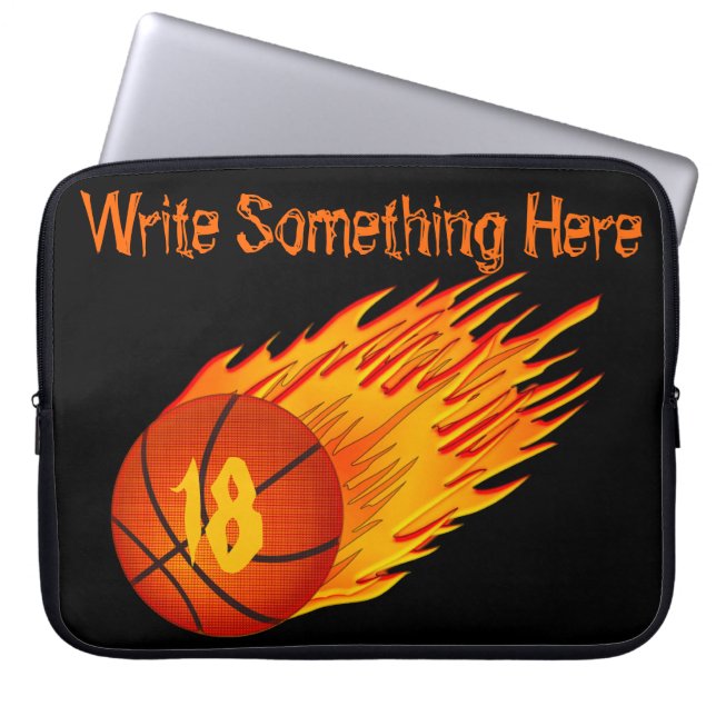 Flaming, speciaal ontworpen beschermhoes voor de B Laptop Sleeve (Voorkant)