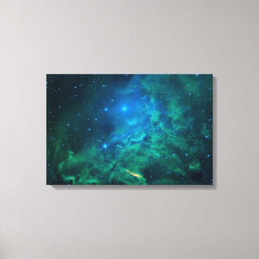 Flaming Star Nebula Canvas Afdruk (Voorkant)