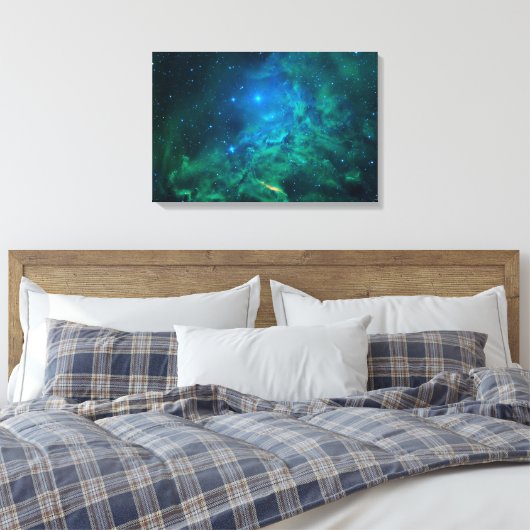Flaming Star Nebula Canvas Afdruk (Insitu (Slaapkamer))