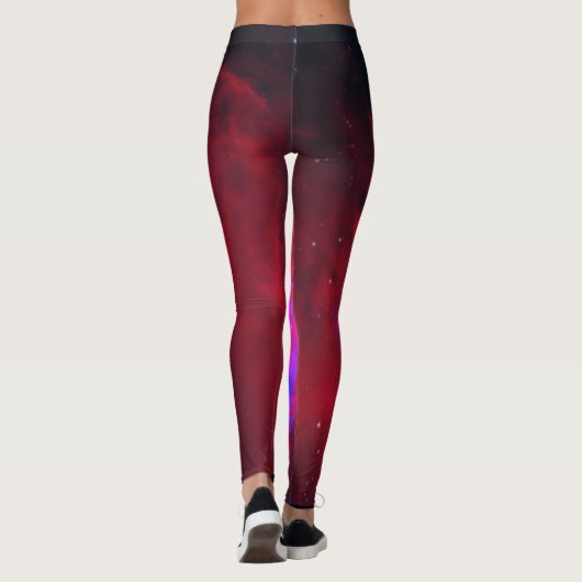 Flaming Star Nebula Leggings (Achterkant)