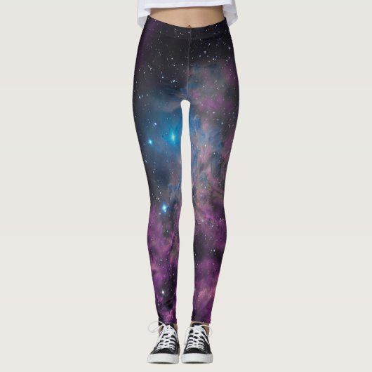 Flaming Star Nebula Leggings (Voorkant)