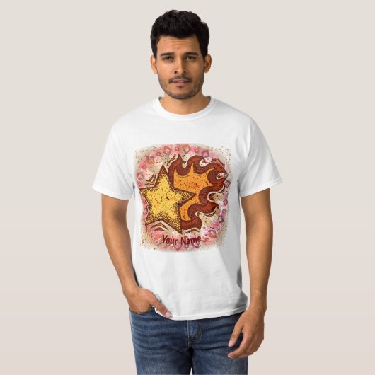 Flaming Star T-Shirt (Voorkant volledig)