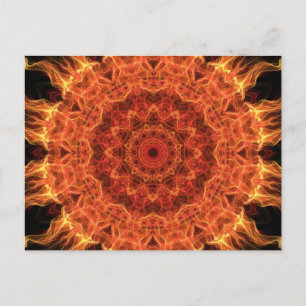 Flaming Sun Briefkaart
