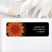 Flaming Sun Etiket (Insitu)