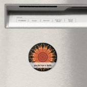Flaming Sun Magneet (Insitu (Vaatwasser))