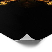 Flaming Sun Poster (Hoek)