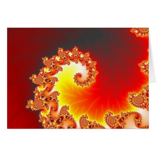 Flaming Tentacle - Fractal Art (Voorkant Horizontaal)