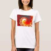 Flaming Tentacle - Fractal Art T-shirt (Voorkant)