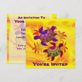 Flaming Turtles-uitvindingen Kaart (Voorkant / Achterkant)