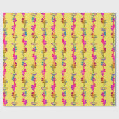 Flaming Vines Summer Cadeaupapier (Vlak)