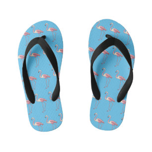Flamingantia cartoon illustratie kinder teenslippers