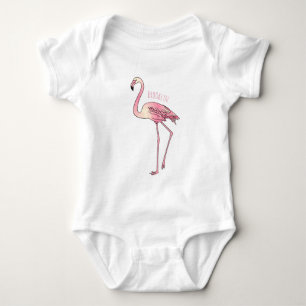 Flamingantia cartoon illustratie romper