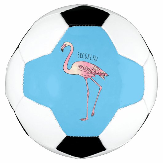 Flamingantia cartoon illustratie voetbal (Voorkant)