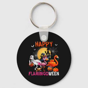 Flamingbetween Halloween Pink Flamingo Costume Ske Sleutelhanger