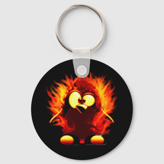 Flamingbuis (Penguin Torch) Sleutelhanger (Voorkant)