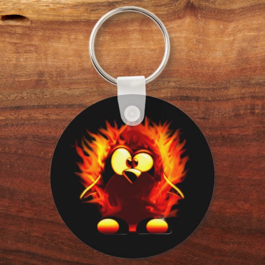 Flamingbuis (Penguin Torch) Sleutelhanger (Voorkant)