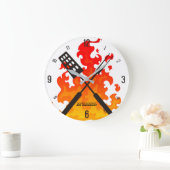 Flaminggereedschap van de bq-grilling keukenklok grote klok (Huis)