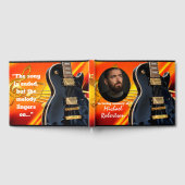 Flamingkleuren en elektrogitaarmonument gastenboek (Volledig)